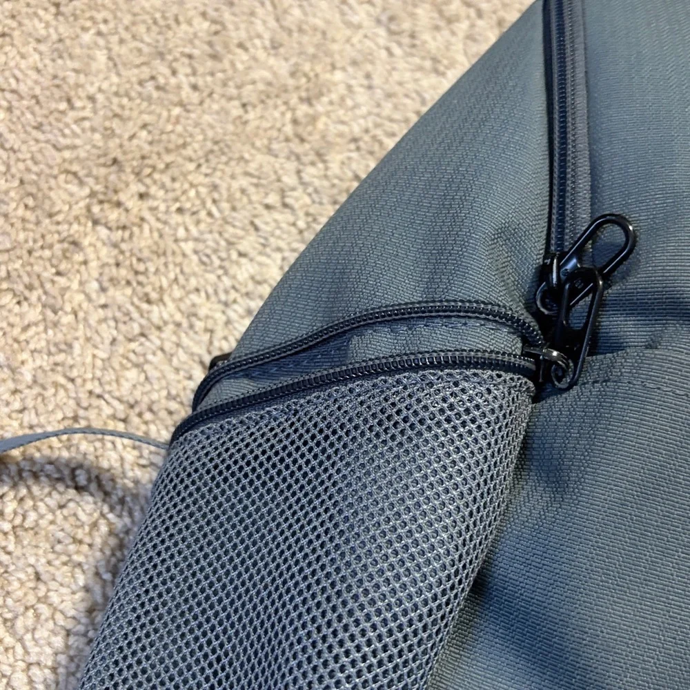 Nike Brasilia Backpack Gym Travel Bag Flint Grey Black